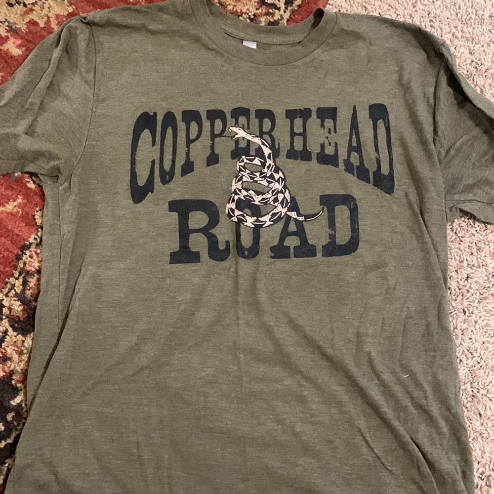 Army Green Copperhead Road Graphic Tee